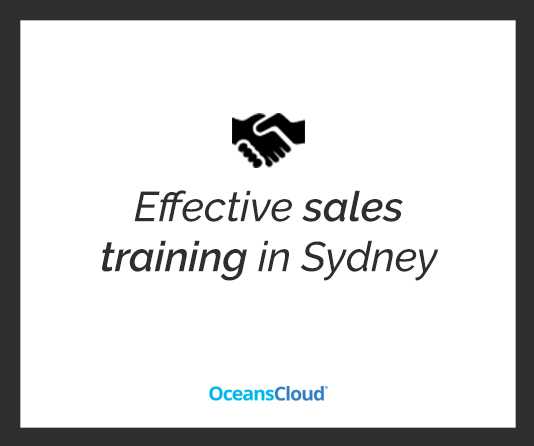 Oceans cloud sales training Sydney